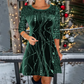 ✨Elegancka sukienka z cekinami o linii A