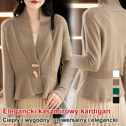 ✨Elegancki kaszmirowy kardigan