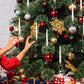 🎁Wyprzedaż: 49% zniżki🎄Choinkowa świeczka LED przezroczysta kryształowa bombka🕯️