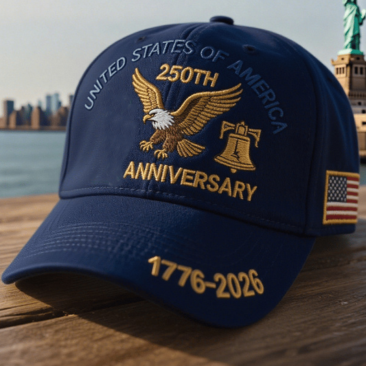 Czapka z daszkiem na 250. rocznicę USA🧢