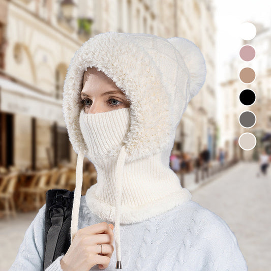 ❄️SISTA DAGENS ERBJUDANDE – 50% RABATT 💖3-i-1 Vinter balaklava för kvinnor