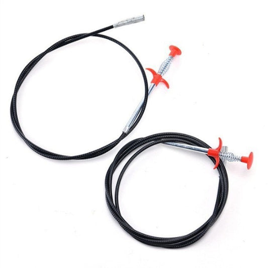 Háček na čištění odtoku kuchyňského dřezu