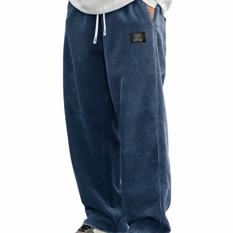 🔥Populär produkt🔥Casual corduroybyxor med vida ben – unisexmodell-15