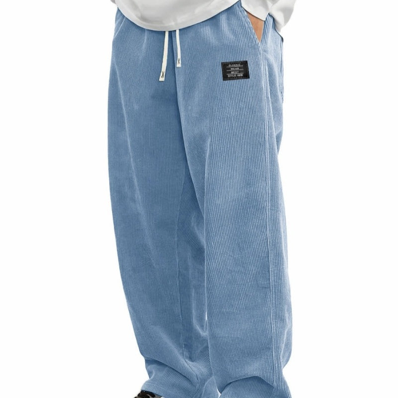 🔥Populär produkt🔥Casual corduroybyxor med vida ben – unisexmodell-16