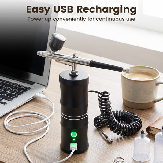 Sada akumulátorových airbrushů pro rozmanité použití