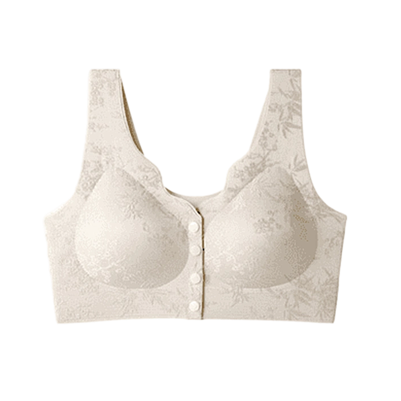 🔥Köp 2 få 1 gratis🔥 Comfort Front-Clasp & Wire-Free Seamless Bra-9