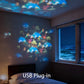 ✨Dynamicky rotující LED projektor