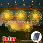 Solární světelné řetězy Solar Fireworks – automatické zapínání/vypínání, vodotěsné LED diody pro zahradu, terasu a večírky