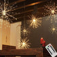 Solární světelné řetězy Solar Fireworks – automatické zapínání/vypínání, vodotěsné LED diody pro zahradu, terasu a večírky