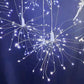 Solární světelné řetězy Solar Fireworks – automatické zapínání/vypínání, vodotěsné LED diody pro zahradu, terasu a večírky