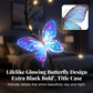 LED světla ve tvaru motýla – flexibilní design o délce 1,6 m, 8 dynamických režimů. Jemné teplé světlo, energeticky úsporné. Obtočte nábytek nebo vytvořte nástěnné umění. Rozmarný dotek do každé místnosti.