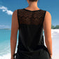 👙S–3XL🏖️Dámské vzorované dvoudílné tankini