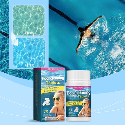 🏊‍♂️ Tablety na čištění bazénu pro křišťálově čistou vodu – nakapejte, rozpusťte, ponořte se! 🌊✨