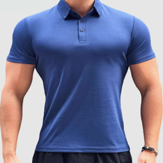 Pánský sportovní a ležérní top slim fit