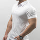 Pánský sportovní a ležérní top slim fit