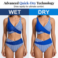 👙 Barevně blokované bikiny S-3XL: Stylové a tvarující dvoudílné plavky 🌊