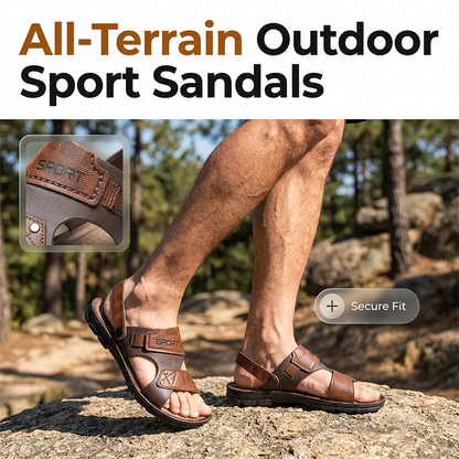 Pánské outdoorové sportovní sandály s nastavitelnými pásky