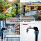 🚰 Kompletní sada armatur pro IBC nádrž – Těsná, odolná a snadno instalovatelná pro plynulý průtok vody 💧✨