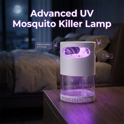 🦟 UV lampa na hubení komárů – tichá, USB, bez chemie.