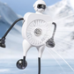 Robotový multifunkční stolní ventilátor – roztomilý, tichý a ideální do domácnosti, kanceláře i dětského pokoje