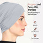 🧕 Indický styl, elastický turban – předplisovaný, jednobarevný | Jóga, cestování, spaní, párty – platba na dobírku 🎁