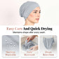 🧕 Indický styl, elastický turban – předplisovaný, jednobarevný | Jóga, cestování, spaní, párty – platba na dobírku 🎁