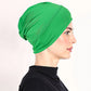 🧕 Indický styl, elastický turban – předplisovaný, jednobarevný | Jóga, cestování, spaní, párty – platba na dobírku 🎁