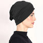 🧕 Indický styl, elastický turban – předplisovaný, jednobarevný | Jóga, cestování, spaní, párty – platba na dobírku 🎁