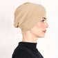 🧕 Indický styl, elastický turban – předplisovaný, jednobarevný | Jóga, cestování, spaní, párty – platba na dobírku 🎁