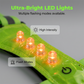 Vesta s blikajícími LED diodami pro outdoorové aktivity