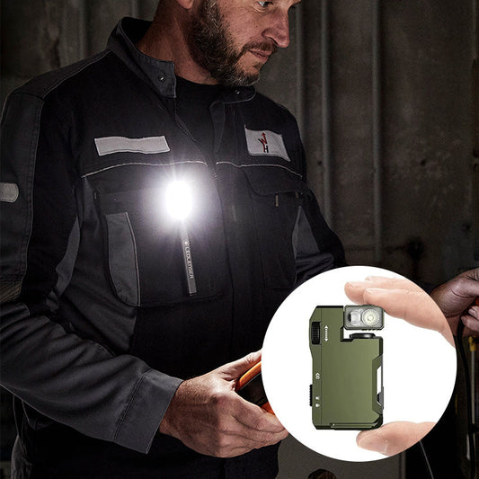 Přenosná mini svítilna s otočnou hlavou
