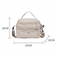 Lehká crossbody taška s více kapsami