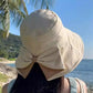 Chraňte svůj obličej a krk před sluncem – sluneční klobouk se širokou krempou. Na dobírku! ☀️