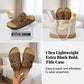 Leopard Print Platform Slippers – Přezka, 3cm podpatek, protiskluzová