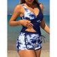 Zakryjte bříško a ukažte nohy – letní tropický tankini set. Možnost dobírky! 👙