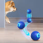 🐾 Dálkově ovládaný, automaticky skákající chytrý míček pro domácí mazlíčky – 3 interaktivní režimy | Materiál E-TPU odolný proti kousání | Dobíjecí přes USB-C 🎾