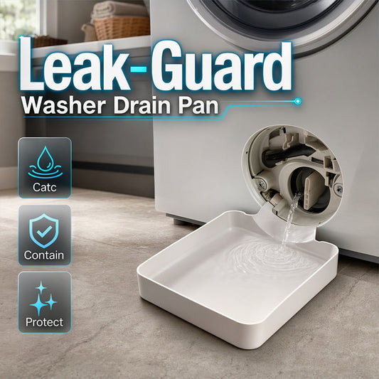 ⏰Univerzální odtoková vana pro pračky s předním plněním