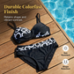🌺👙 Dvoudílné bikiny s potiskem a zpevňujícím efektem