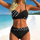 🌺👙 Dvoudílné bikiny s potiskem a zpevňujícím efektem