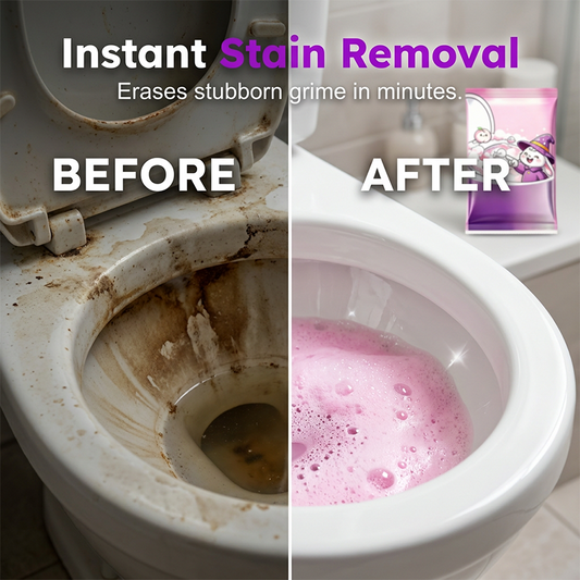 🚽✨ Konec s drhnutím toalety! Automatický pěnový prášek – Vyčistí a provoní toaletu zcela sám bez vaší námahy ✨