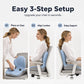 🪑 SLEVA 50 %! Ergonomický sedák z paměťové pěny – opora zad pro domov, kancelář a auto 💺