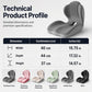 🪑 SLEVA 50 %! Ergonomický sedák z paměťové pěny – opora zad pro domov, kancelář a auto 💺