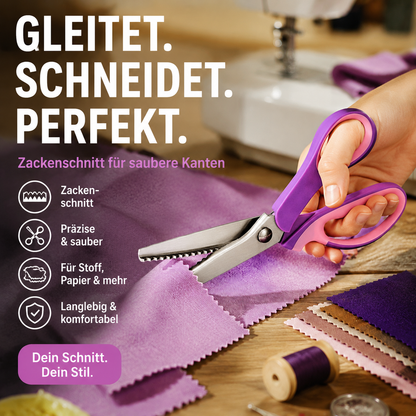 ✂️✨Všestranné nůžky se zubatým ostřím, nůžky se zubatou čepelí🧵