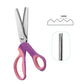 ✂️✨Všestranné nůžky se zubatým ostřím, nůžky se zubatou čepelí🧵