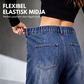✨Ny lansering👖Damjeans med hög midja och haremmodell-3