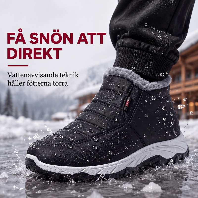 Nya ankomster❄️ Isolerade stövlar med bred tå – perfekta för äldre och aktiva-1