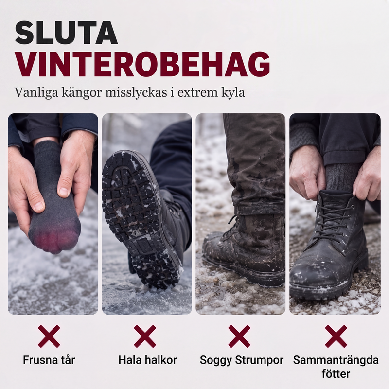 Nya ankomster❄️ Isolerade stövlar med bred tå – perfekta för äldre och aktiva-2