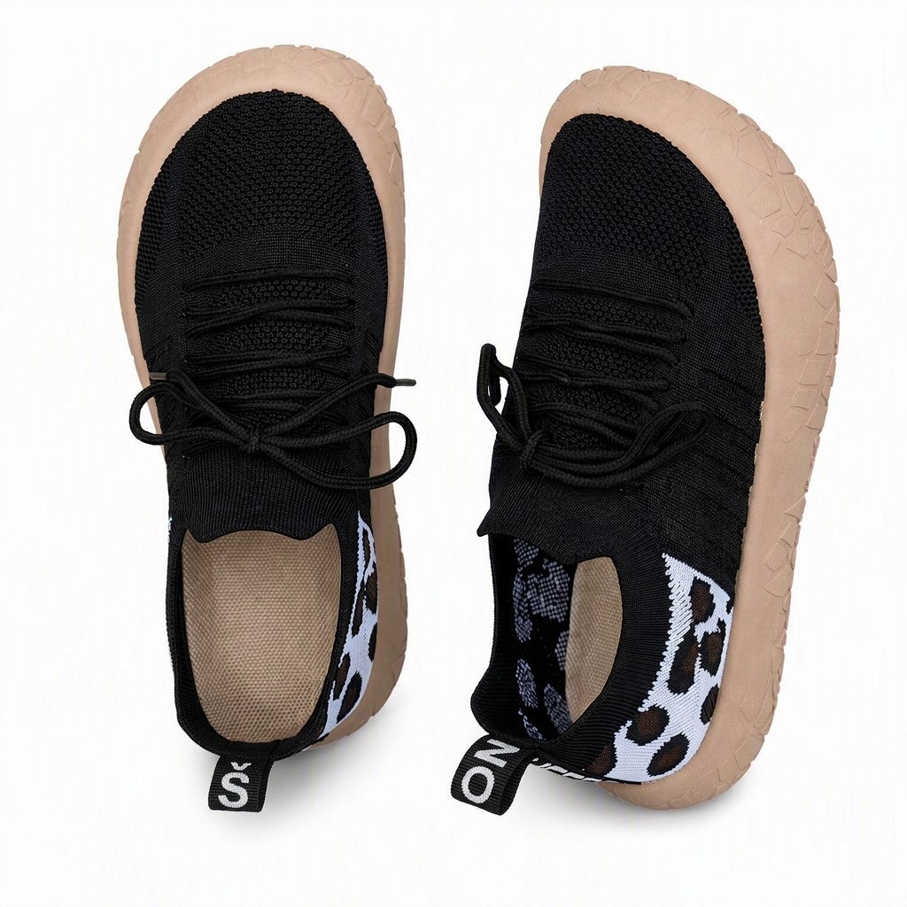 Kvinnor Slip-on Loafers Lätta Andas Sommar Casual Platt Skor Plusstorlek-10