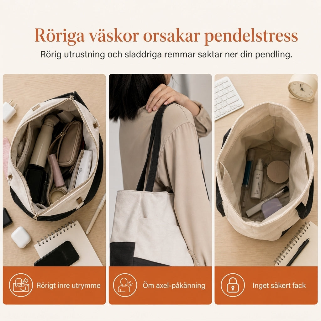Stilren axelväska med stor kapacitet-1