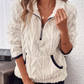 🍂Nya höstnyheter|Mysig Fleece Tröja för Dam – Varm Komfort och Elegant Stil för Kalla Höstdagar-3